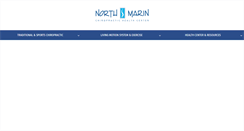 Desktop Screenshot of northmarinchiropractic.com